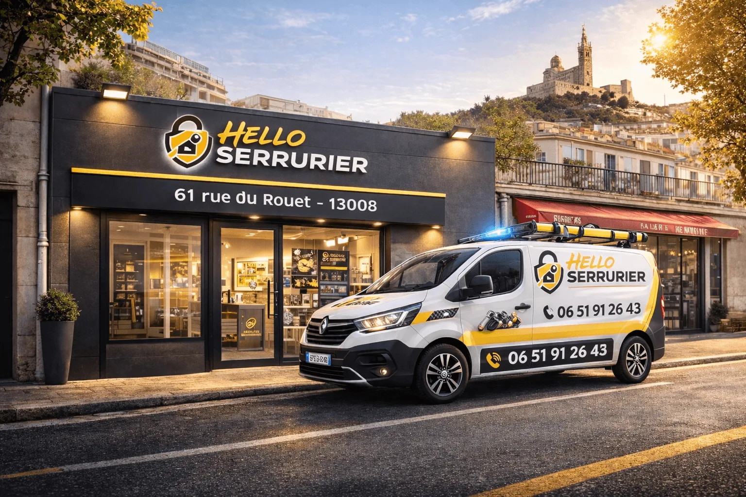 Serrurier Marseille Hello Serrurier - artisan serrurier dépannage 24h/24